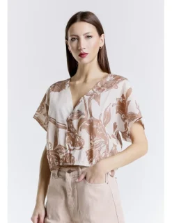 BLUSA MC FASEL MCOF ECRU