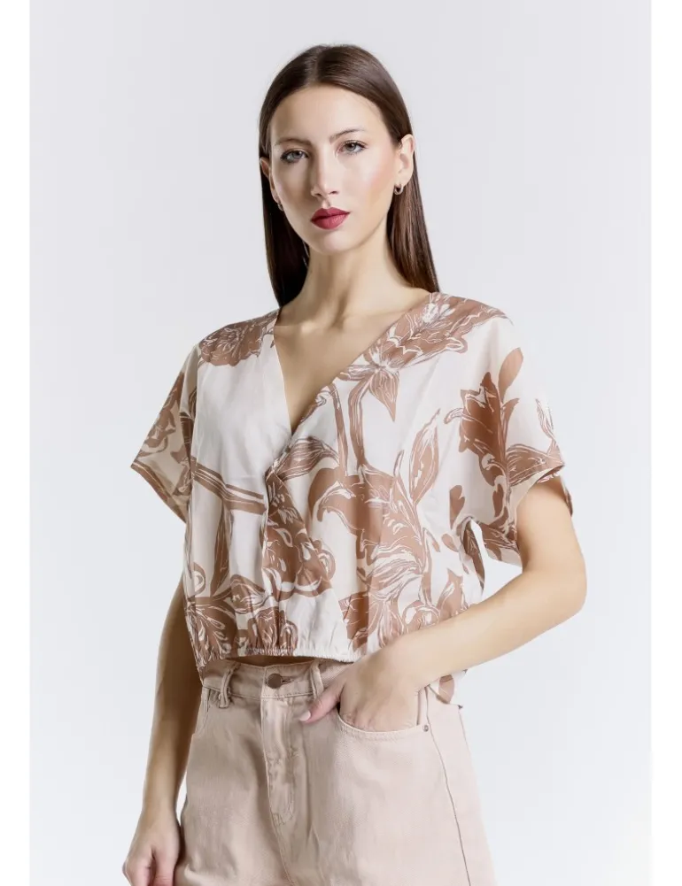 BLUSA MC FASEL MCOF ECRU