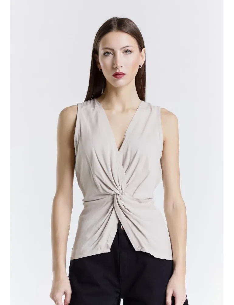 BLUSA SM EVOS MVI ECRU