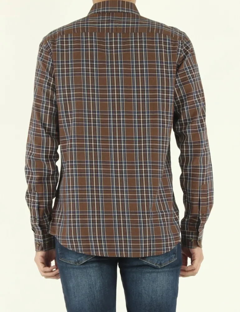 CAMICIA BIGGIN YCOS CHOCO