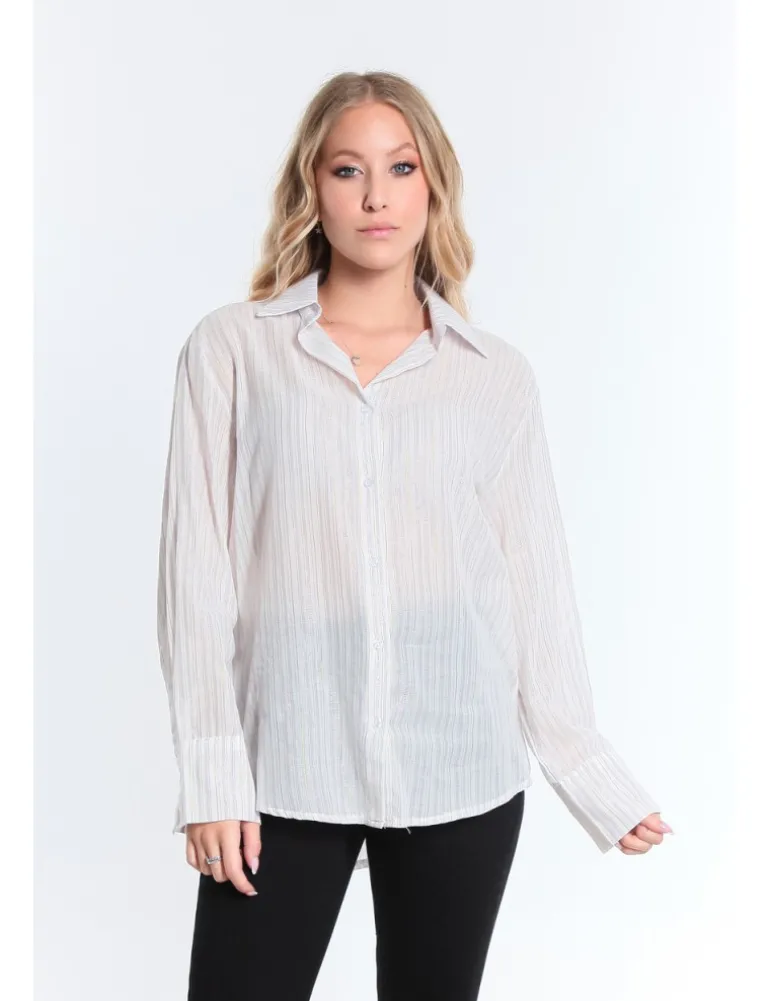 CAMICIA DEGAN RCOR BIANCO OFF