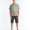 CAMICIA MC DRAYS TCO MILITARE
