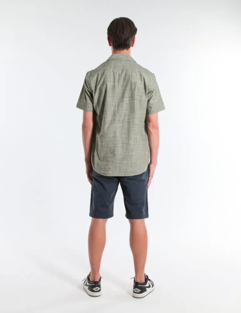 CAMICIA MC DRAYS TCO MILITARE