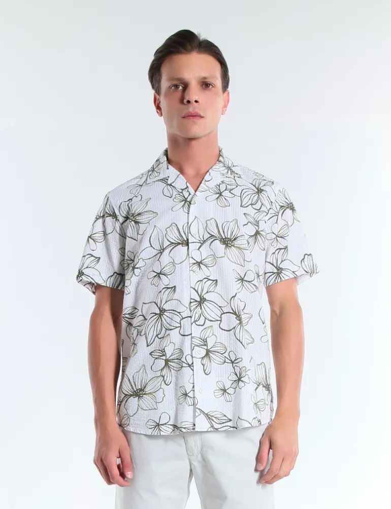 CAMICIA MC GUADS TCOF BIANCO MILITARE