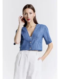 CAMICIA MC ILMA 8OZ MEDIUM USED