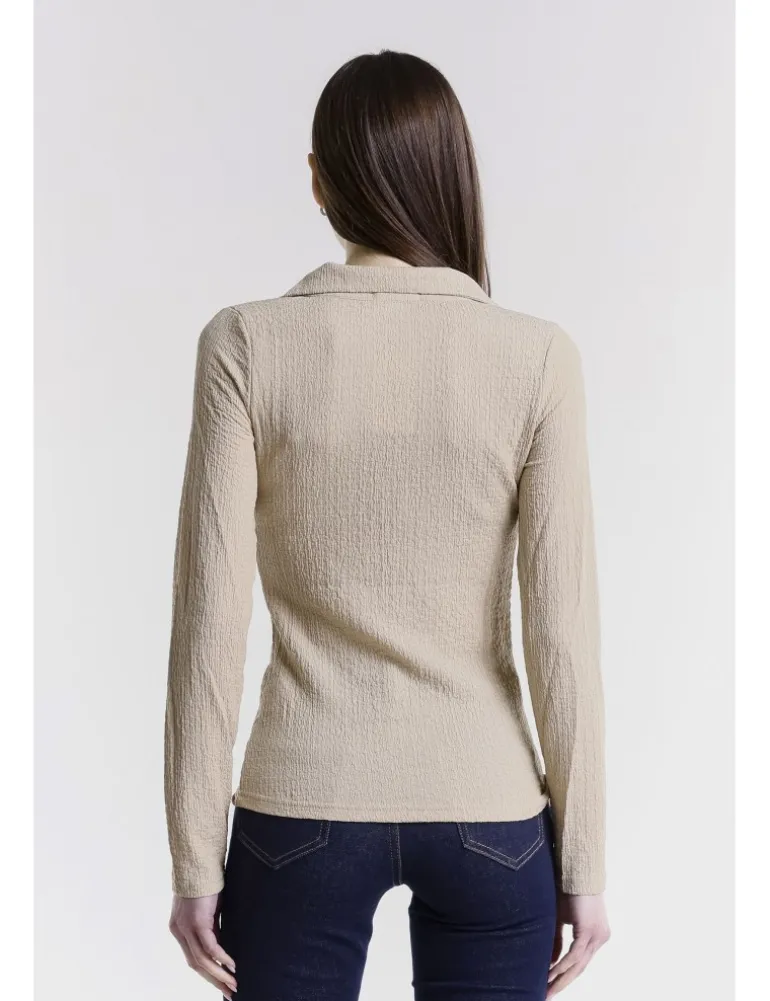 CAMICIA NIDIA JPL CREMA