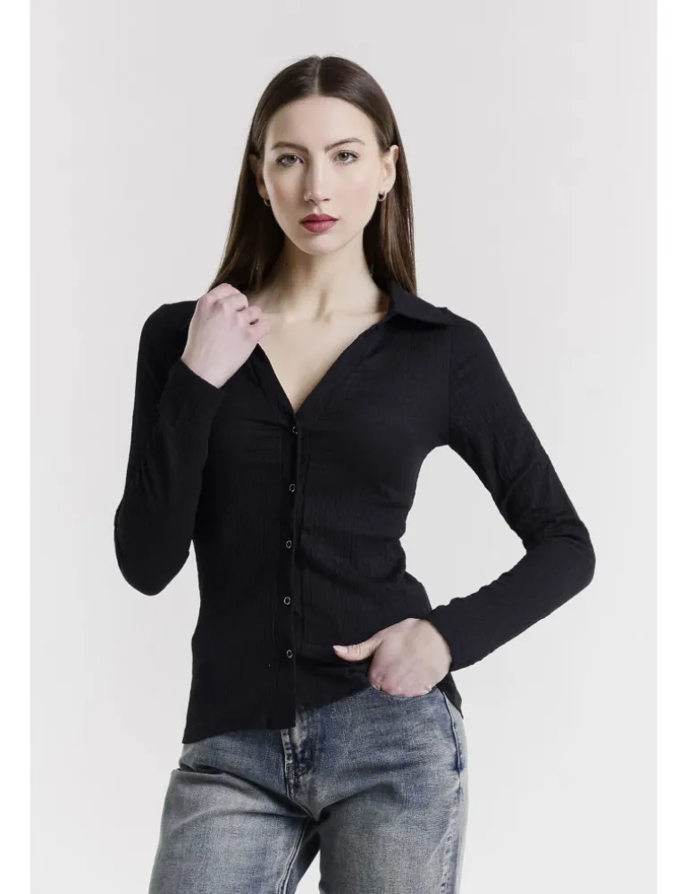 CAMICIA NIDIA JPL NERO