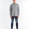 CAMICIA TEMPLE 9OZ GRIGIO CH