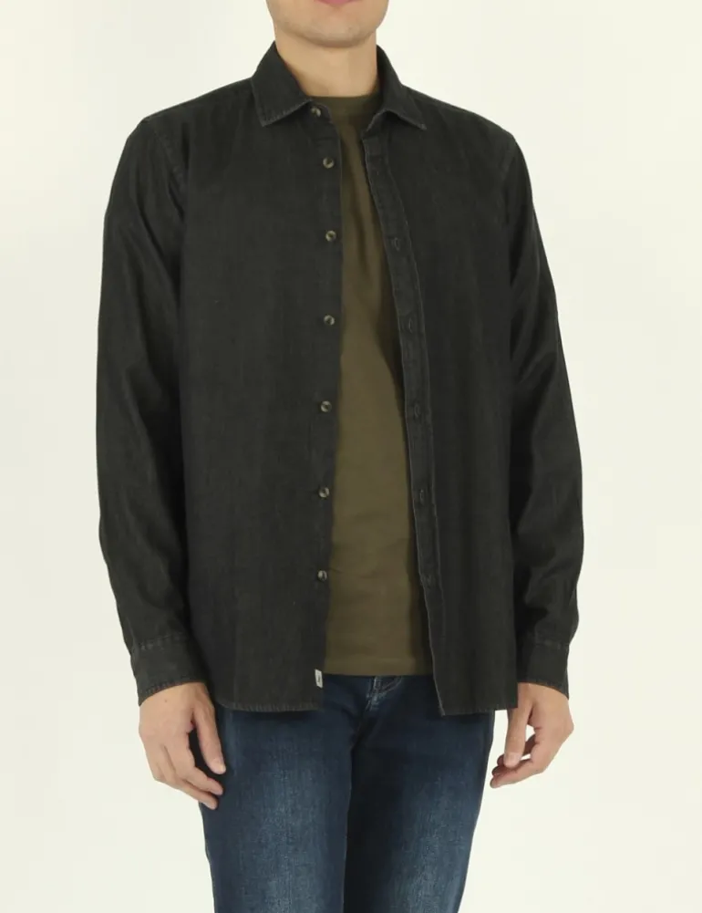 CAMICIA TEMPLE 7OZ NERO