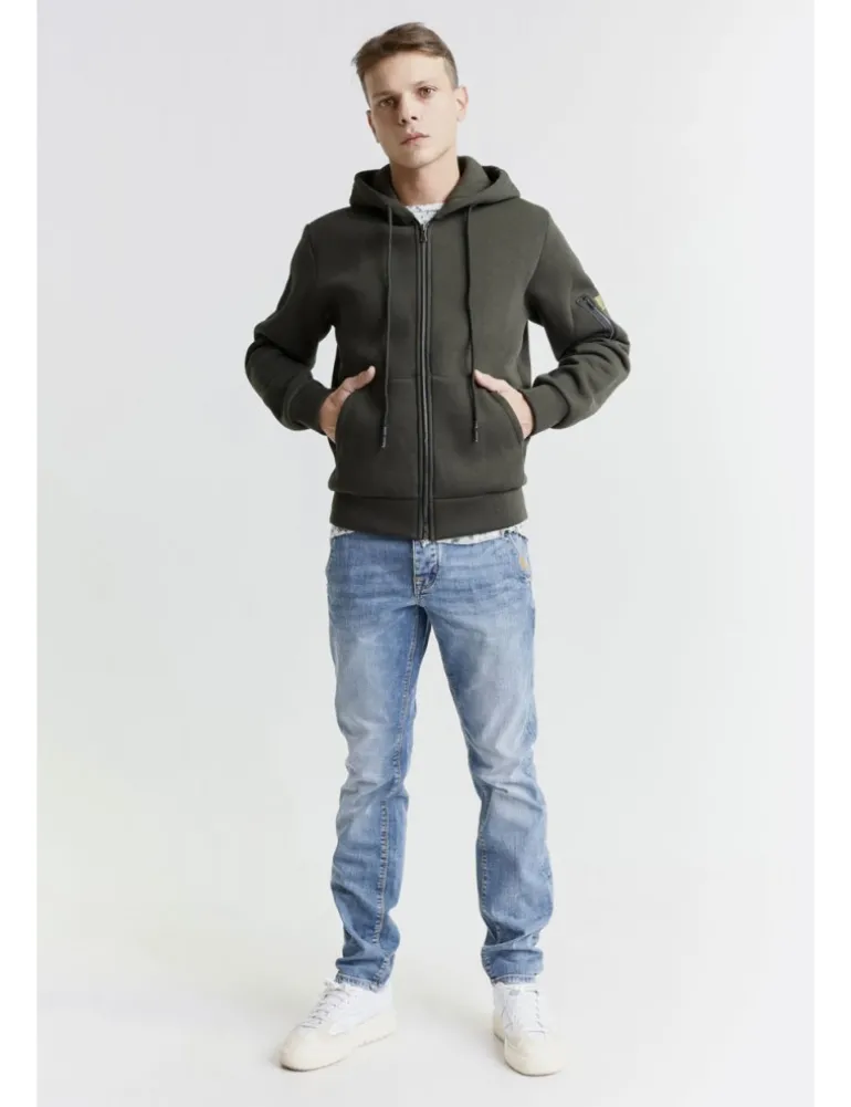 FELPA ZP PRINX CO1 MILITARE