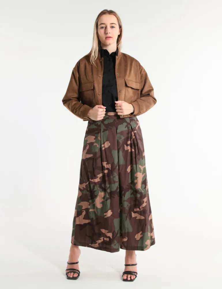 JACKET SVEV ECODA TABACCO
