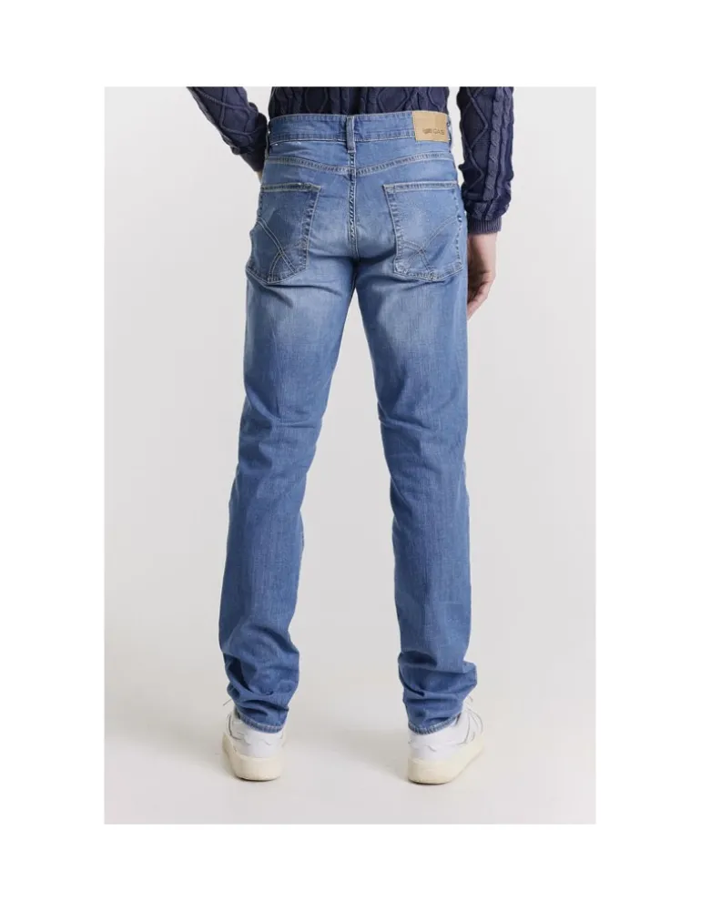 JEANS ALBERT 8OZ DARK USED