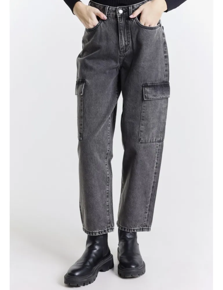 JEANS BONNIE13OZ BLACK SW