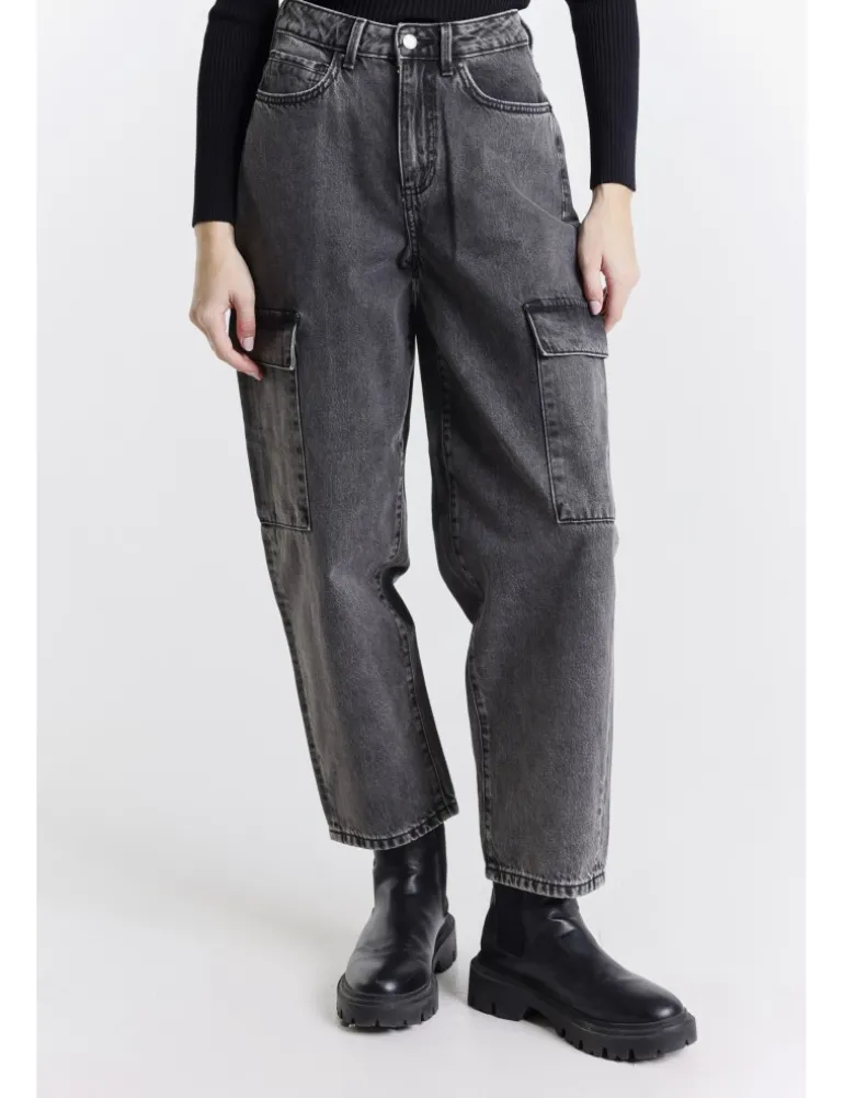 JEANS BONNIE13OZ BLACK SW