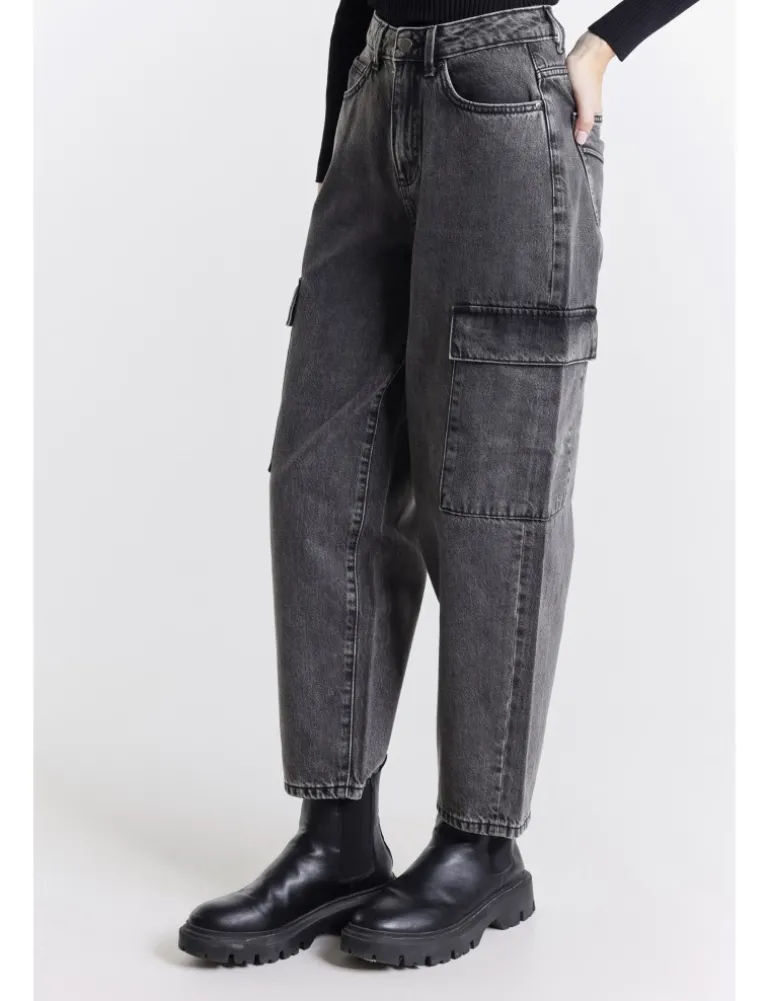 JEANS BONNIE13OZ BLACK SW