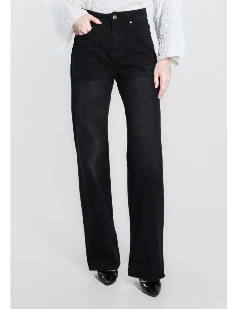 JEANS DARIA 11OZ BLACK SW