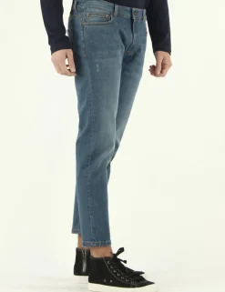 JEANS LUCAS 12OZ DARK USED