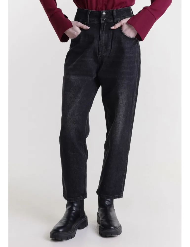 JEANS MAYA 12OZ BLACK SW