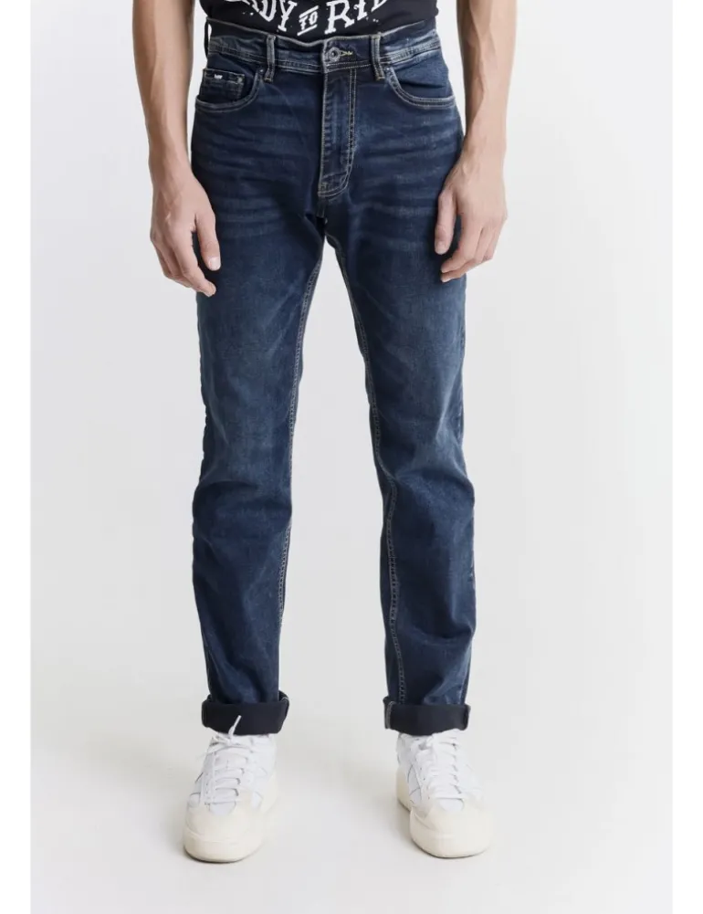 JEANS MORRIS 12OZ BLU BLACK