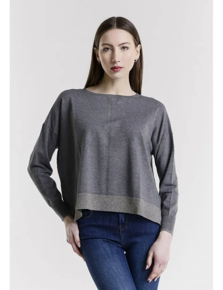 PULL 53014 12VI GRIGIO