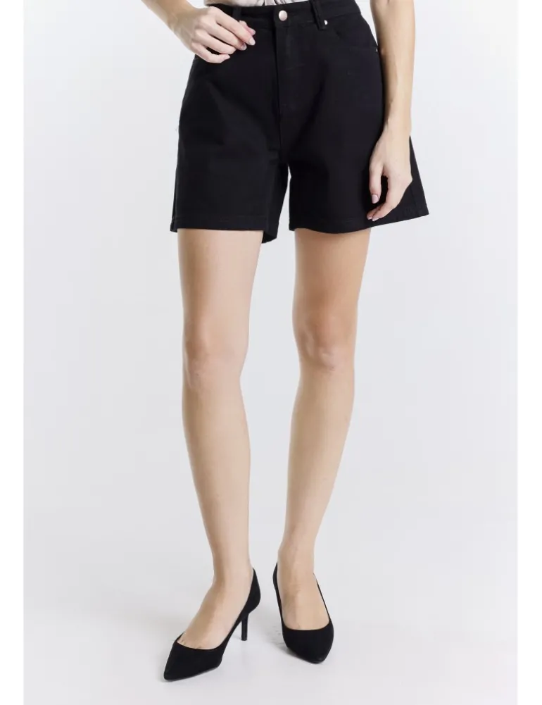 SHORT BEA BCO NERO