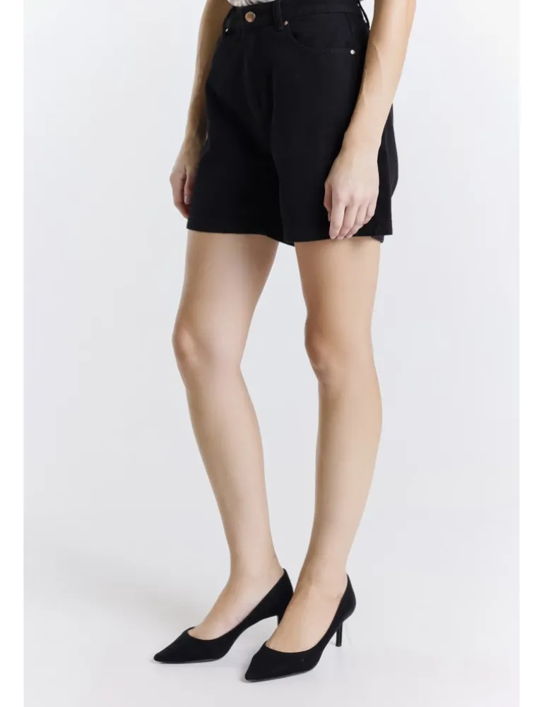 SHORT BEA BCO NERO