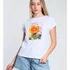 T-SHIRT APPE JCOSW BIANCO ROSA