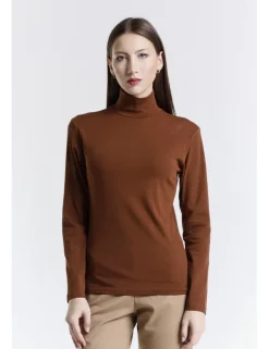 T-SHIRT DV NELLY JCO COGNAC
