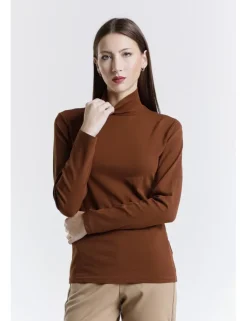 T-SHIRT DV NELLY JCO COGNAC