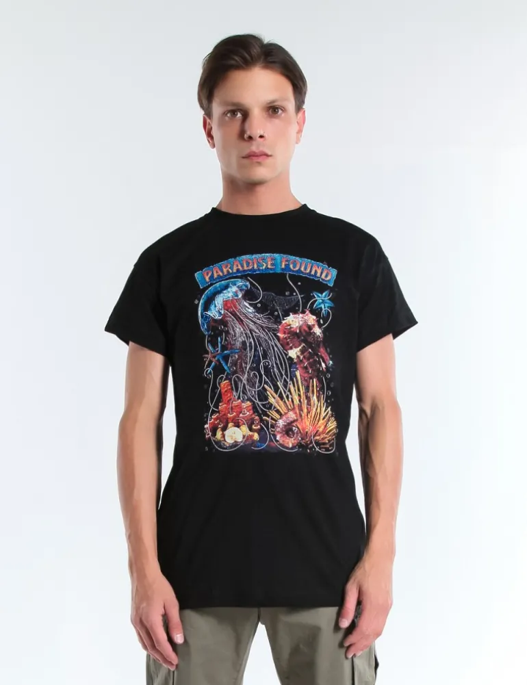 T-SHIRT HALO JCOP NERO
