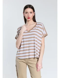 T-SHIRT LITTIA JCOR BEIGE