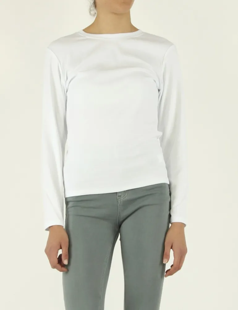 T-SHIRT ML MITTY JCO BIANCO