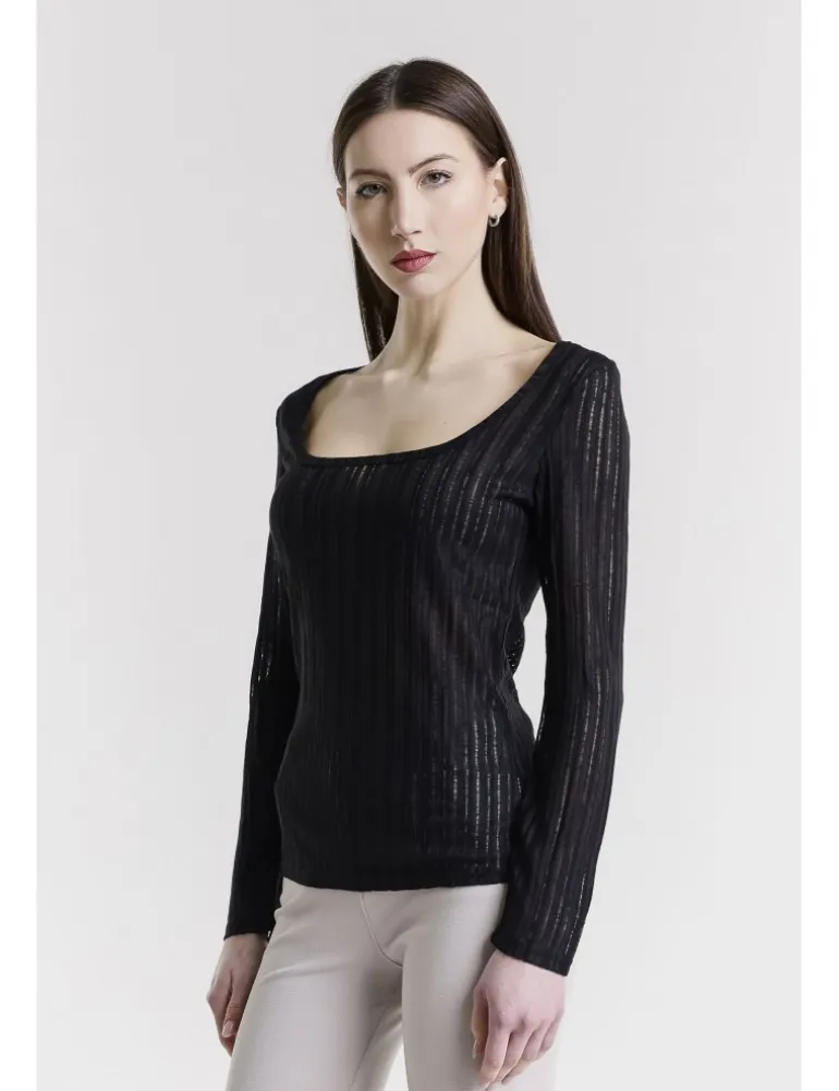 T-SHIRT ML SERY JPL NERO