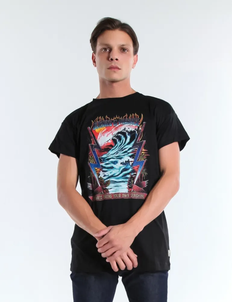T-SHIRT OWEN JCOP NERO