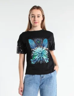 T-SHIRT PAM JCOSWA NERO